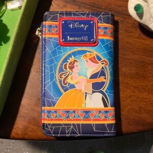 Disney Loungefly Beauty and the Beast Princess Wallet